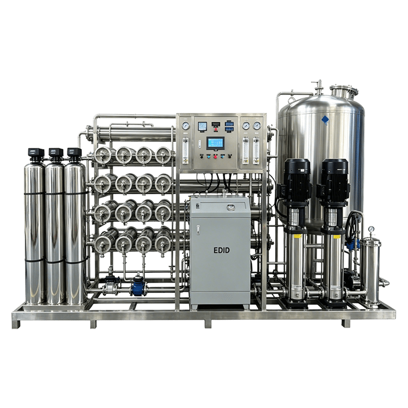 RO Water Purification System EDI Water Treatment Plant For Pharmaceutical