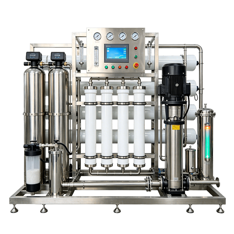 2TPH Pharmaceutical Water Purification System Industrial Medical Laboratory