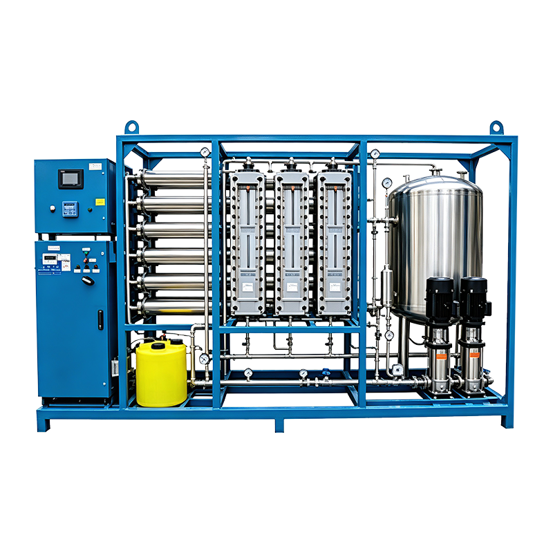 4TPH EDI Water Treatment Plant EDI Ultra Pure Water Purification System