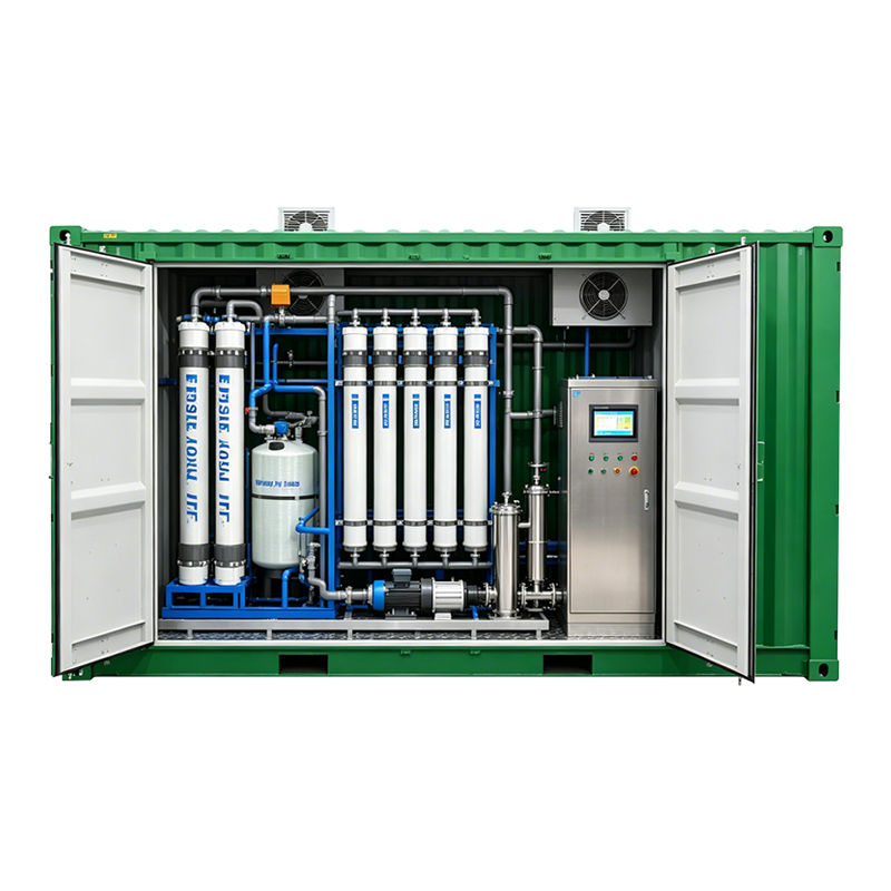 Containerized Reverse Osmosis Water Treatment System Water Purify